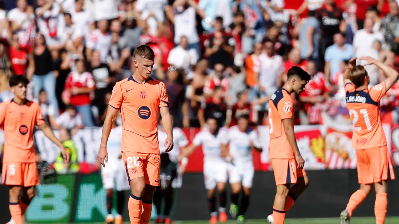 সেভিয়ার মাঠে বিধ্বস্ত বার্সা